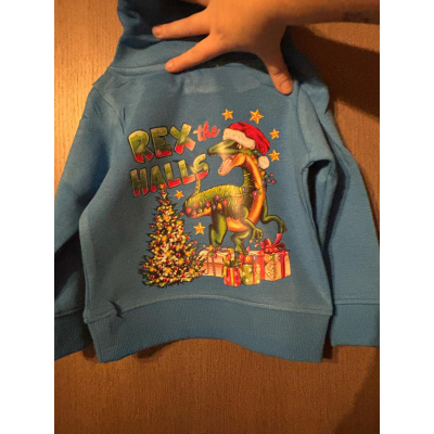 kinder trui bedrukt met dtf