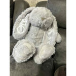 konijn met tekst bedrukt